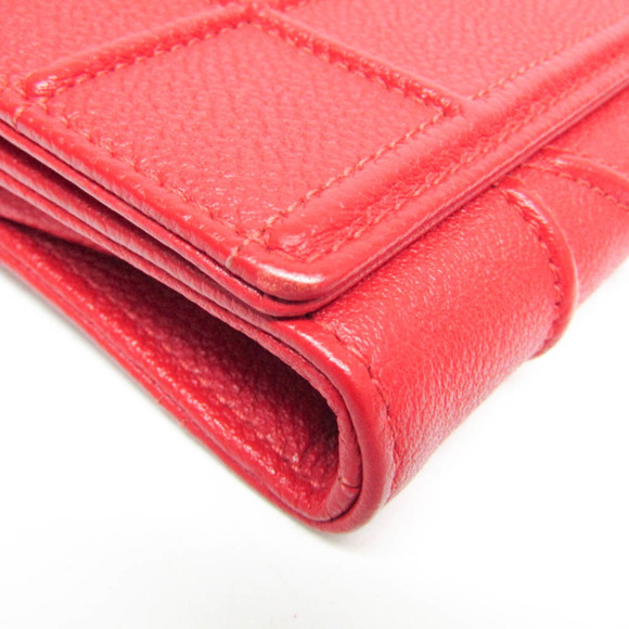DIOR Red Leather Wallet - Picture 5 of 16